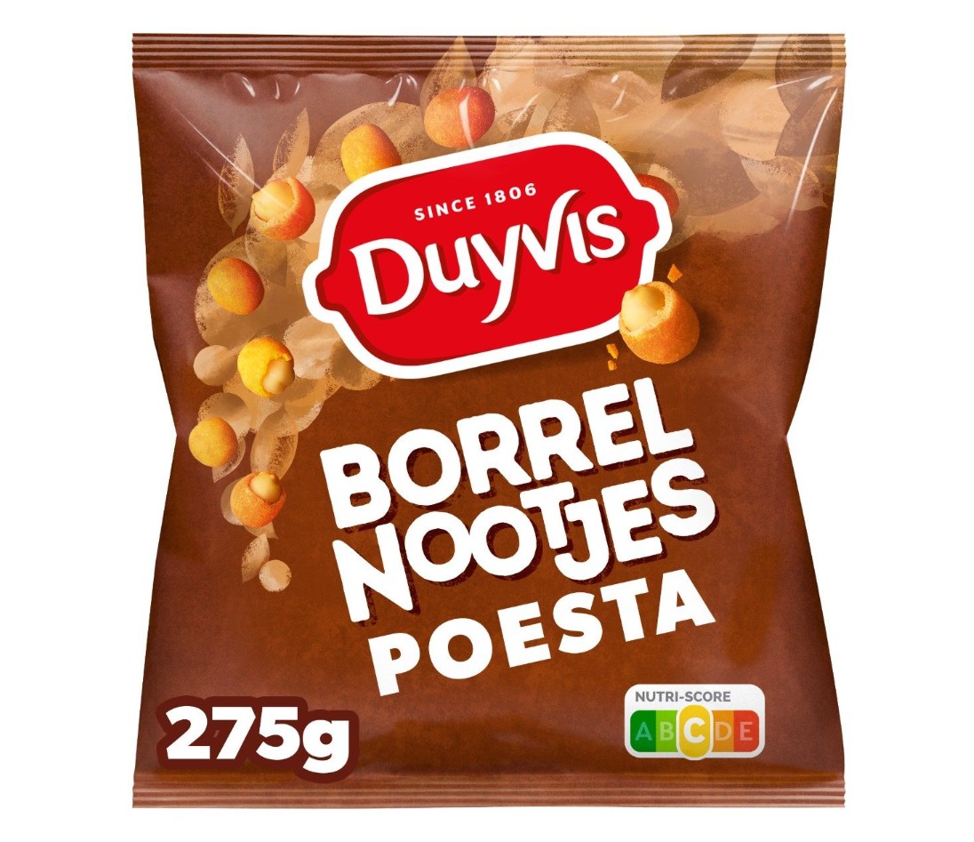 Duyvis Borrelnootjes Poesta 275gr